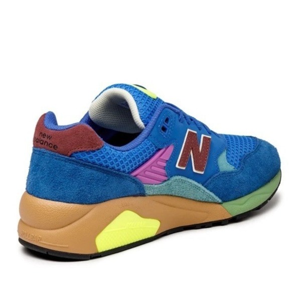 New Balance 580 Sneakers Mens 8.5 Wmns 10 Atlantic Blue Multi-Color MT580HSB NEW - Picture 10 of 12